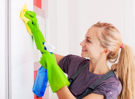 Cleaner providing domestic cleaning in a Lambeth home
