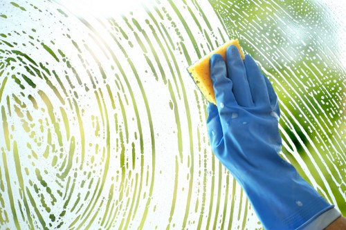 Local cleaner working in a Lambeth residential property