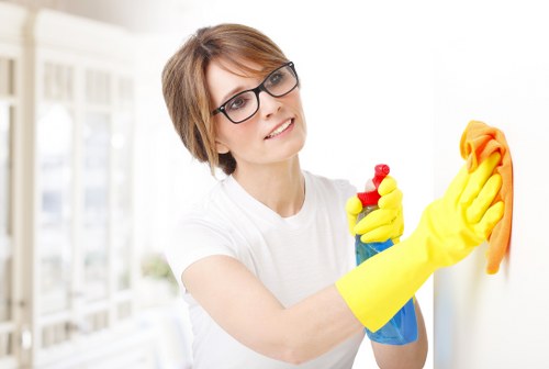 Inspection notes during an oven cleaning complaint review
