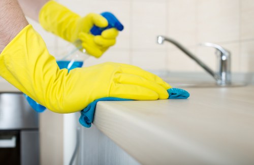 Cleaning and restoring a hard floor in a Lambeth flat