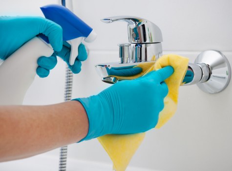 Kitchen appliance cleaning overview image