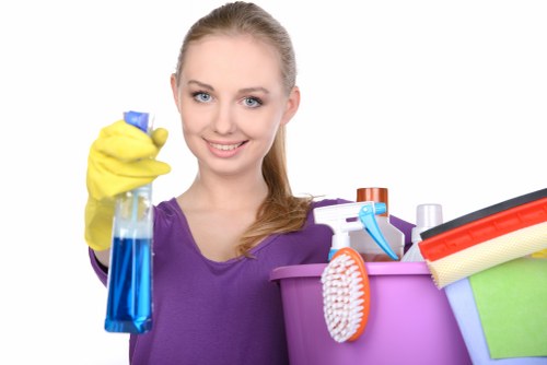 Charity partnership and reuse-focused cleaning operations